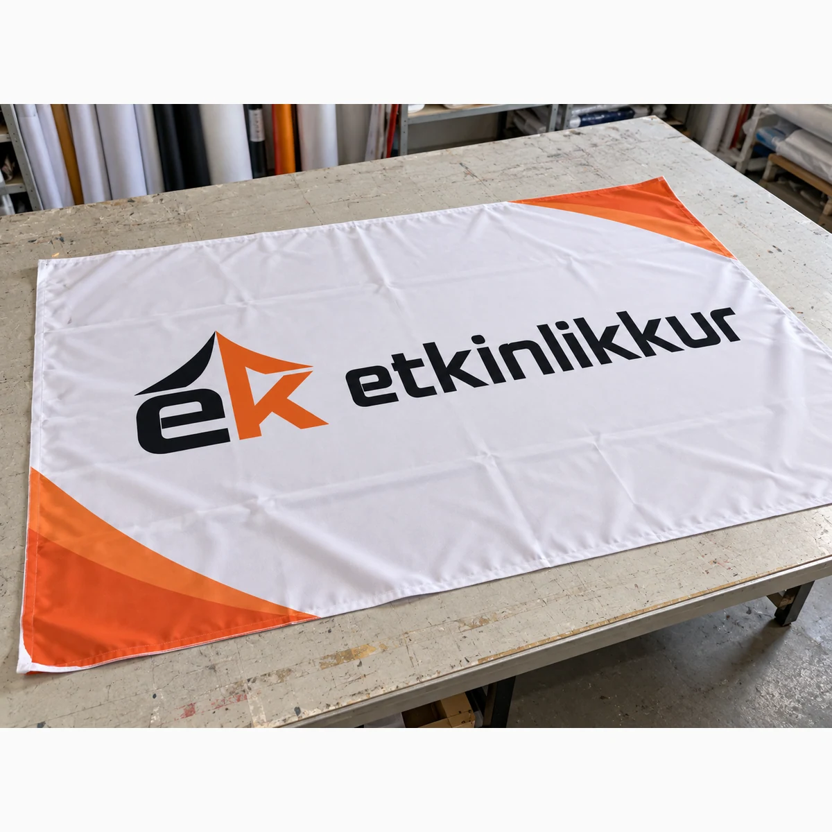 300×225 Örümcek Kumaş Baskısı